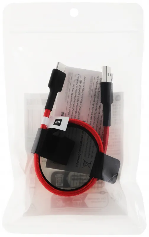 Кабель Xiaomi Mi Braided SJV4110GL USB (m)-USB Type-C (m) 1м красный