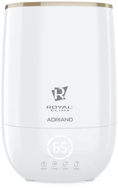Увлажнитель воздуха Royal Clima RUH-AD300/4.8Е-WG 23Вт (ультразвуковой) белый/золотистый