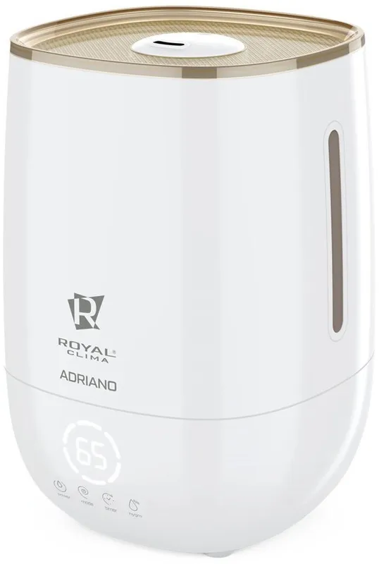 Увлажнитель воздуха Royal Clima RUH-AD300/4.8Е-WG 23Вт (ультразвуковой) белый/золотистый