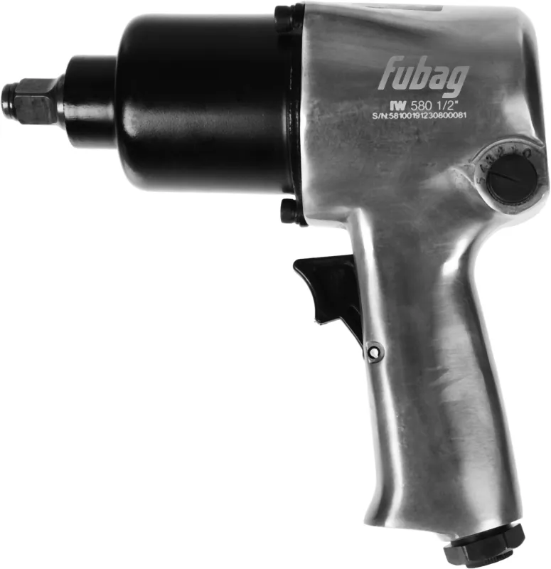 Гайковерт Fubag IW580 226л/мин серебристый/черный