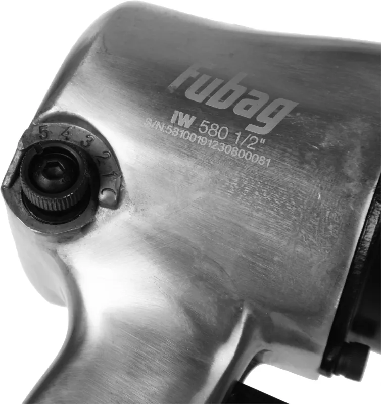 Гайковерт Fubag IW580 226л/мин серебристый/черный