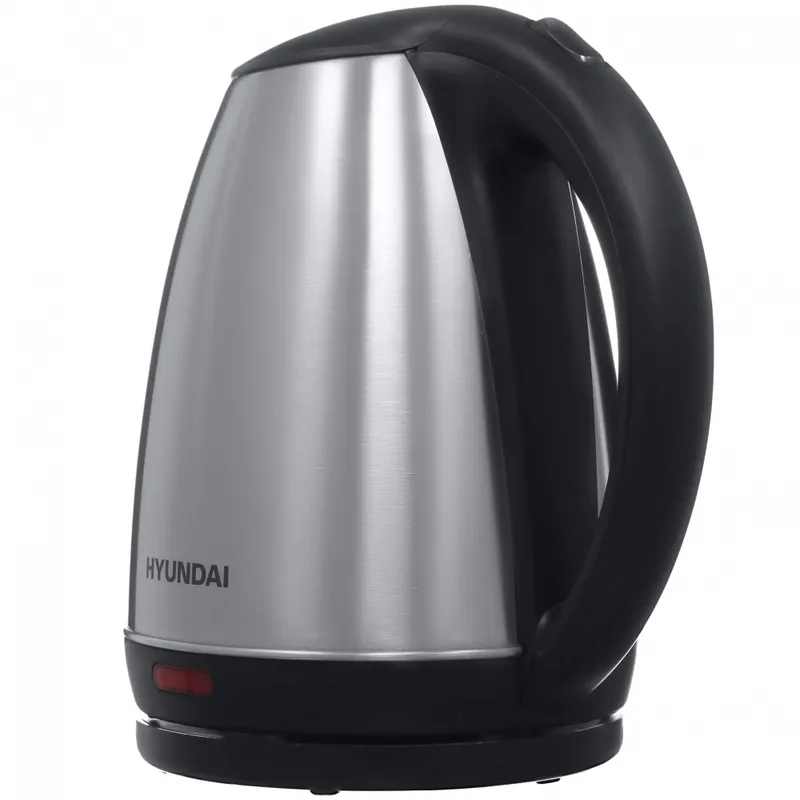Чайник электрический Hyundai HYK-S1030 1.7л. 2200Вт серебристый матовый/черный (корпус: металл)