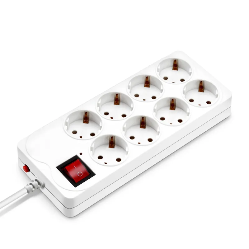 Сетевой фильтр Buro 800SH-1.8-W 1.8м (8 розеток) белый (коробка)