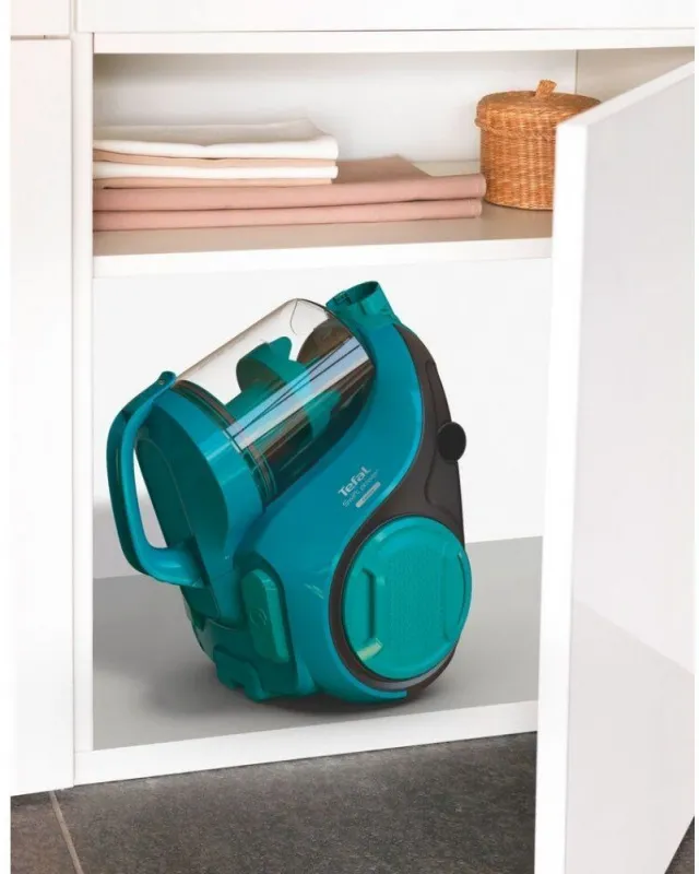 Пылесос Tefal TW2922EA 750Вт бирюзовый/черный