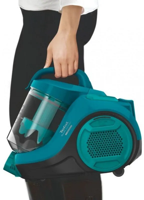 Пылесос Tefal TW2922EA 750Вт бирюзовый/черный