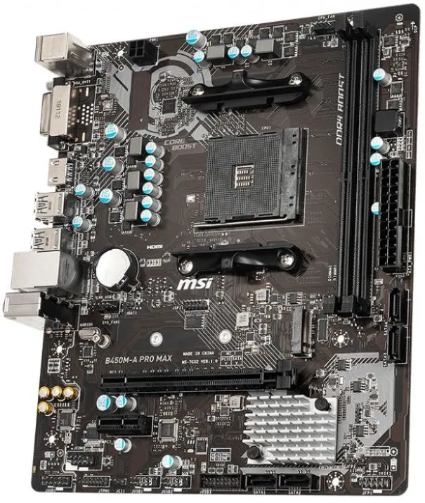 MSI B450M-A PRO MAX