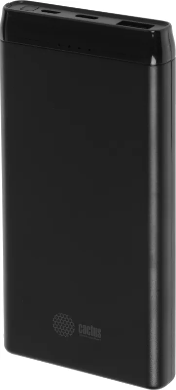 Мобильный аккумулятор Cactus CS-PBFSFT-10000 10000mAh 2.1A черный