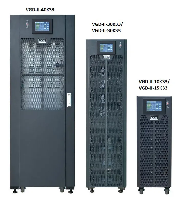 Powercom Vanguard-II, 20kVA/20kW, 3:3, without batteries (1198595)