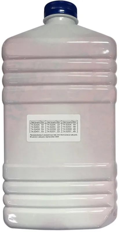 Тонеры и девелоперы Тонер PK208 для KYOCERA ECOSYS M5521cdn/M5526cdw/P5021cdn/P5026cdn (Japan) Magenta, 500г/бут, (унив.), OSP0208M-500