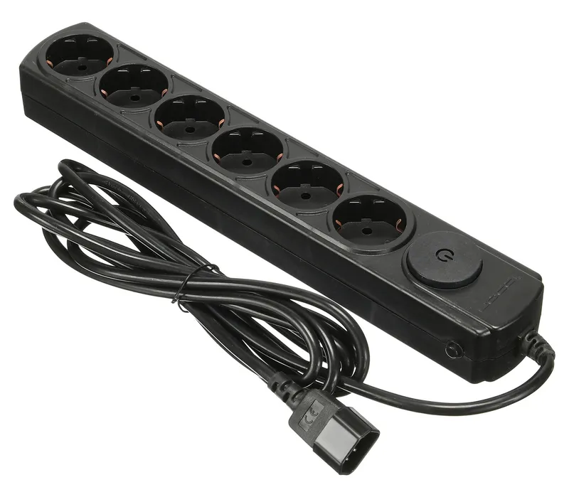 Сетевой фильтр Ippon BK132 3м (6 розеток) белый (коробка)