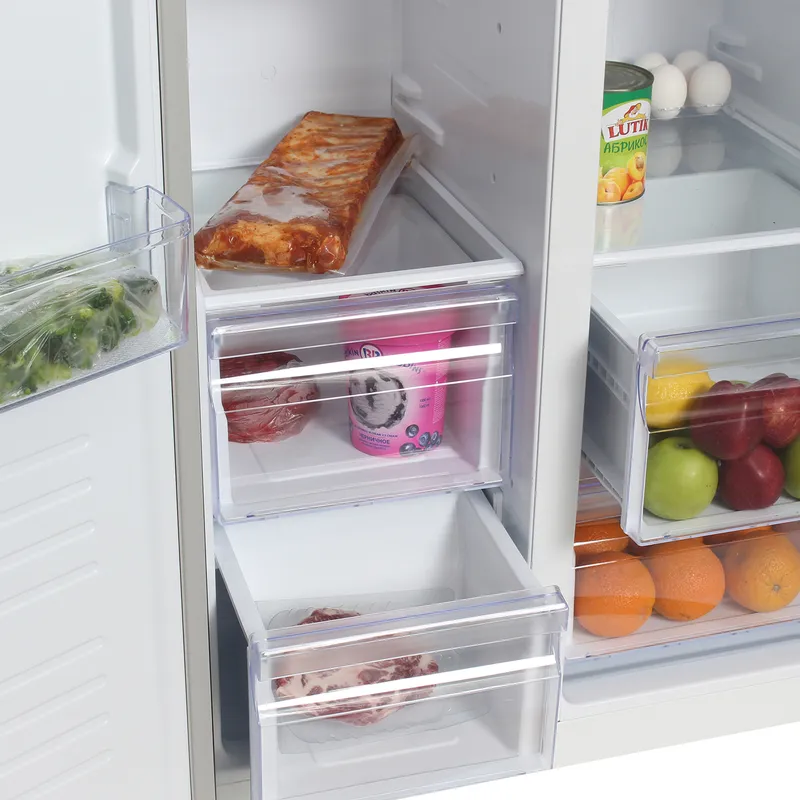 Холодильник Hyundai CS4505F черная сталь (двухкамерный)