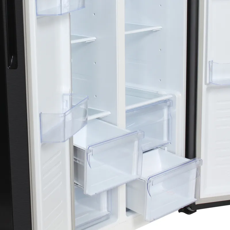 Холодильник Hyundai CS4505F черная сталь (двухкамерный)