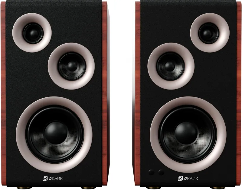 Колонки Оклик OK-117 BT 2.0 черный 80Вт BT