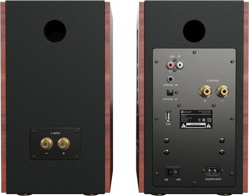 Колонки Оклик OK-117 BT 2.0 черный 80Вт BT