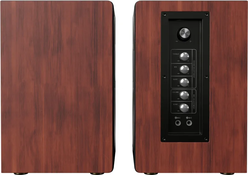 Колонки Оклик OK-117 BT 2.0 черный 80Вт BT