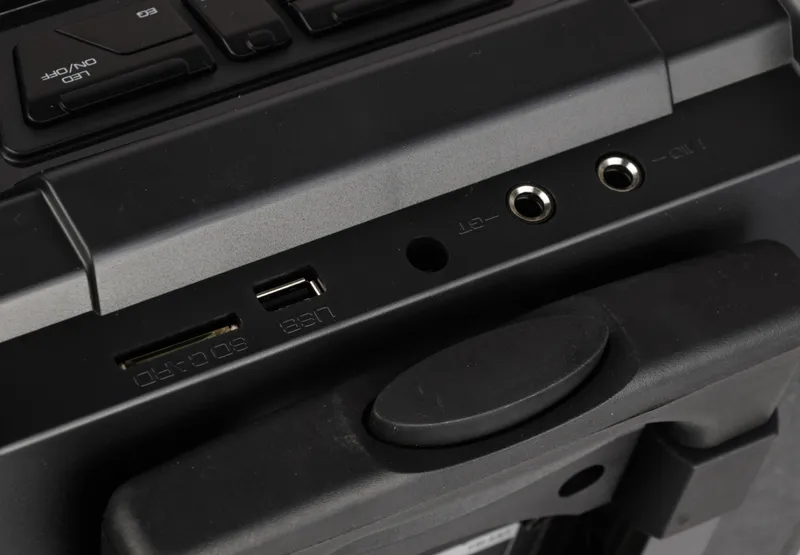 Минисистема Supra SMB-880 черный 140Вт FM USB BT SD