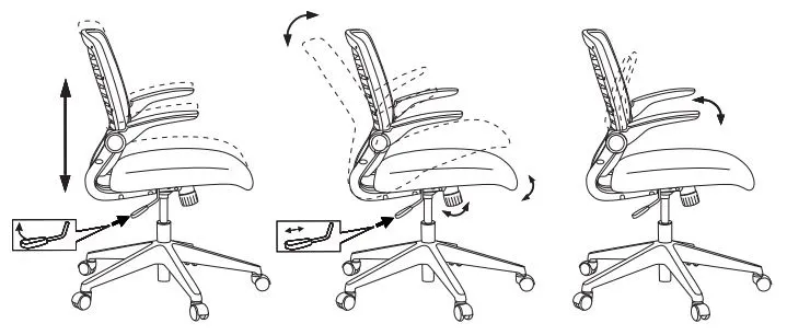 Кресло Бюрократ CH-495 черный TW-01 Neo сетка/ткань крестов. пластик
