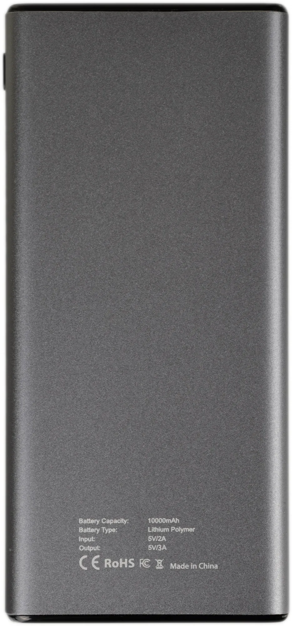 Мобильный аккумулятор Cactus CS-PBFSLT-10000 10000mAh 3A серый
