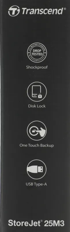 Жесткий диск Transcend USB3.0 2TB TS2TSJ25M3G StoreJet 25M3 (5400rpm) 2.5" зеленый