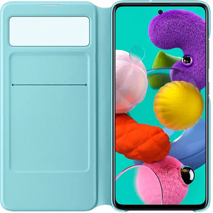 Чехол (флип-кейс) Samsung для Samsung Galaxy A51 S View Wallet Cover черный (EF-EA515PBEGRU)