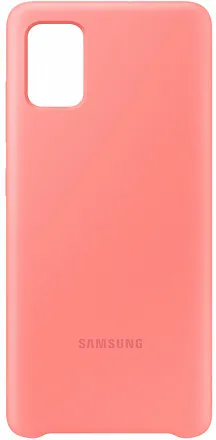 Чехол (клип-кейс) Samsung для Samsung Galaxy A51 Silicone Cover розовый (EF-PA515TPEGRU)