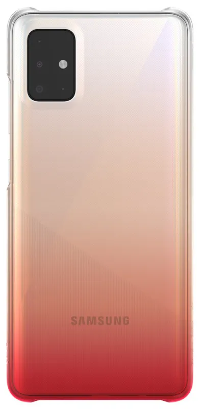 Чехол (клип-кейс) Samsung для Samsung Galaxy A51 WITS Gradation Hard Case красный (GP-FPA515WSBRR)