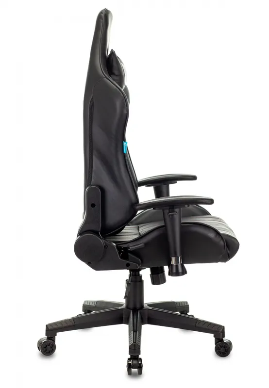 Кресло игровое Бюрократ CH-789N черный искусственная кожа крестов. пластик черный