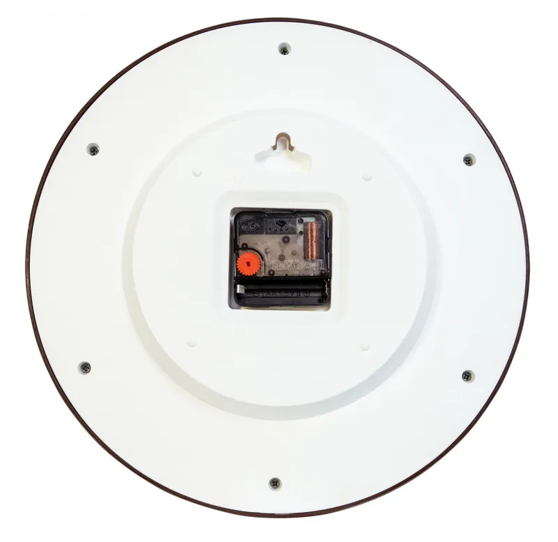 Часы настенные аналоговые Бюрократ WallC-R63P D29см коричневый (WALLC-R63P29/BROWN)