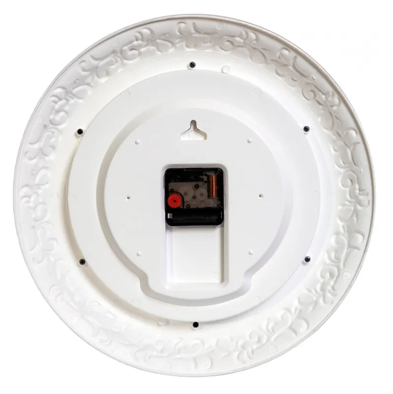 Часы настенные аналоговые Бюрократ WallC-R73P D35см белый (WALLC-R73P35/WHITE)