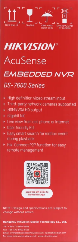 Видеорегистратор Hikvision DS-7616NXI-K2
