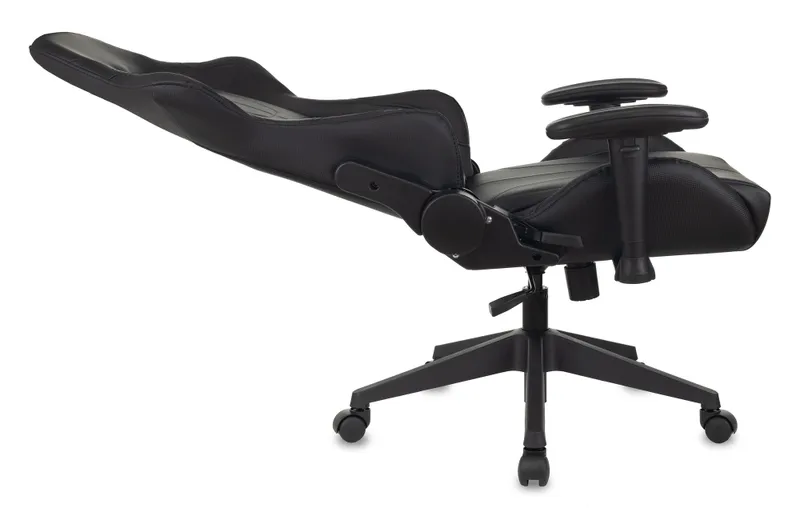 Кресло игровое Zombie VIKING 5 AERO Edition черный эко.кожа с подголов. крестов. пластик