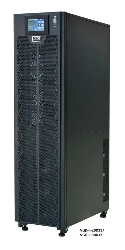 Powercom Vanguard-II 33, 30kVA/30kW, 3:3, without batteries (1216795)