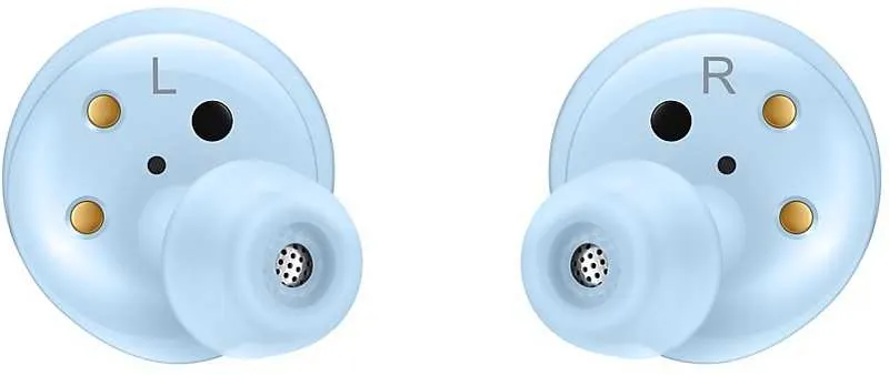 Гарнитура вкладыши Samsung Buds+ голубой беспроводные bluetooth в ушной раковине (SM-R175NZBASER)