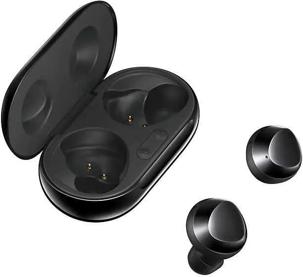 Гарнитура вкладыши Samsung Buds+ черный беспроводные bluetooth в ушной раковине (SM-R175NZKASER)