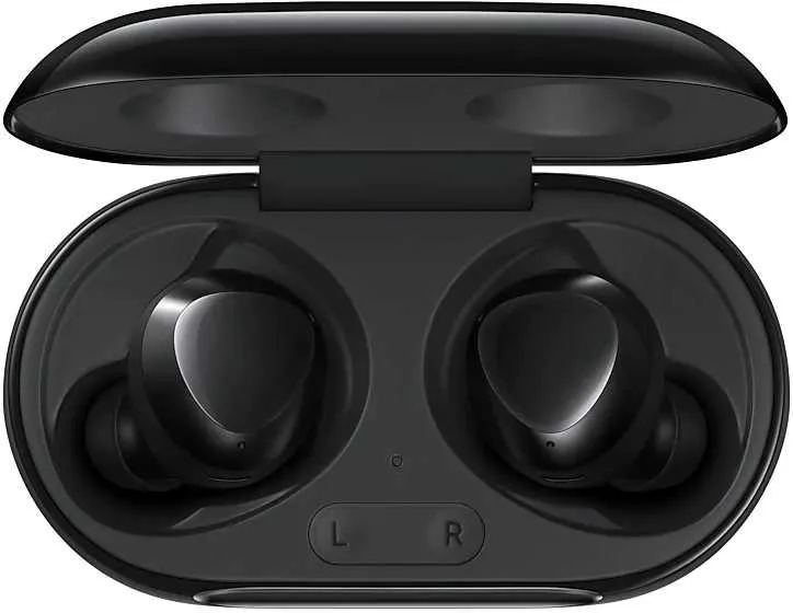 Гарнитура вкладыши Samsung Buds+ черный беспроводные bluetooth в ушной раковине (SM-R175NZKASER)