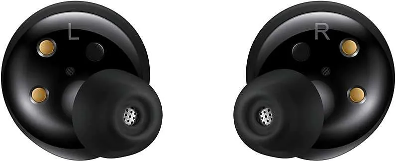 Гарнитура вкладыши Samsung Buds+ черный беспроводные bluetooth в ушной раковине (SM-R175NZKASER)