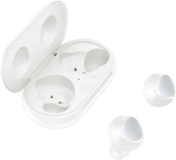 Гарнитура вкладыши Samsung Buds+ белый беспроводные bluetooth в ушной раковине (SM-R175NZWASER)