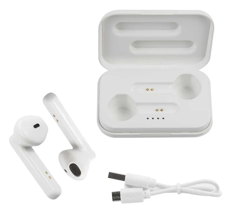 Гарнитура вкладыши Redline BHS-22 белый беспроводные bluetooth в ушной раковине (УТ000019149)