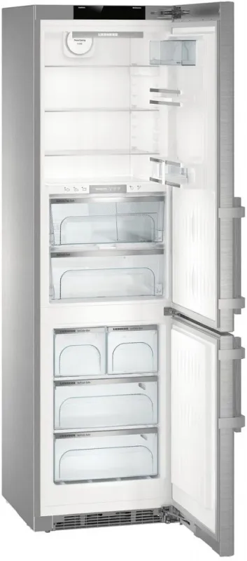 Холодильник Liebherr CBNes 4898 нержавеющая сталь (двухкамерный)