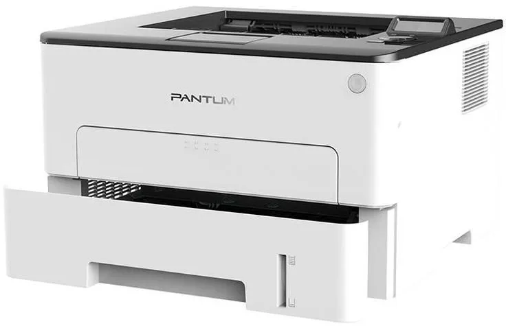 Лазерный монохромный принтер Pantum P3010DW, Printer, Mono laser, A4, 30 ppm (max 60000 p/mon), 350 MHz, 1200x1200 dpi, 128 MB RAM, Duplex, paper tray 250 pages, USB, LAN, WiFi, start. cartridge 1000 pages (grey)