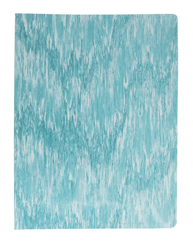 Папка с 40 прозр.вклад. Бюрократ Melange MLPV40AZURE A4 пластик 0.7мм бирюзовый