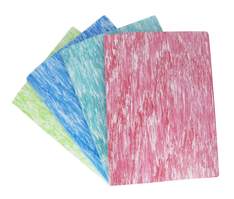 Папка с 40 прозр.вклад. Бюрократ Melange MLPV40AZURE A4 пластик 0.7мм бирюзовый