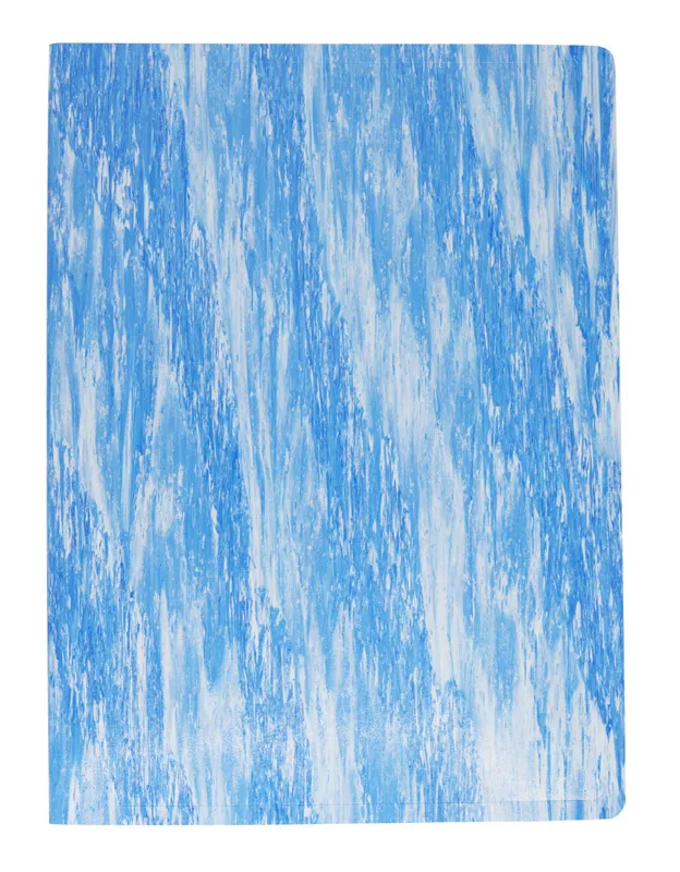 Папка с 60 прозр.вклад. Бюрократ Melange MLPV60BLUE A4 пластик 0.7мм синий