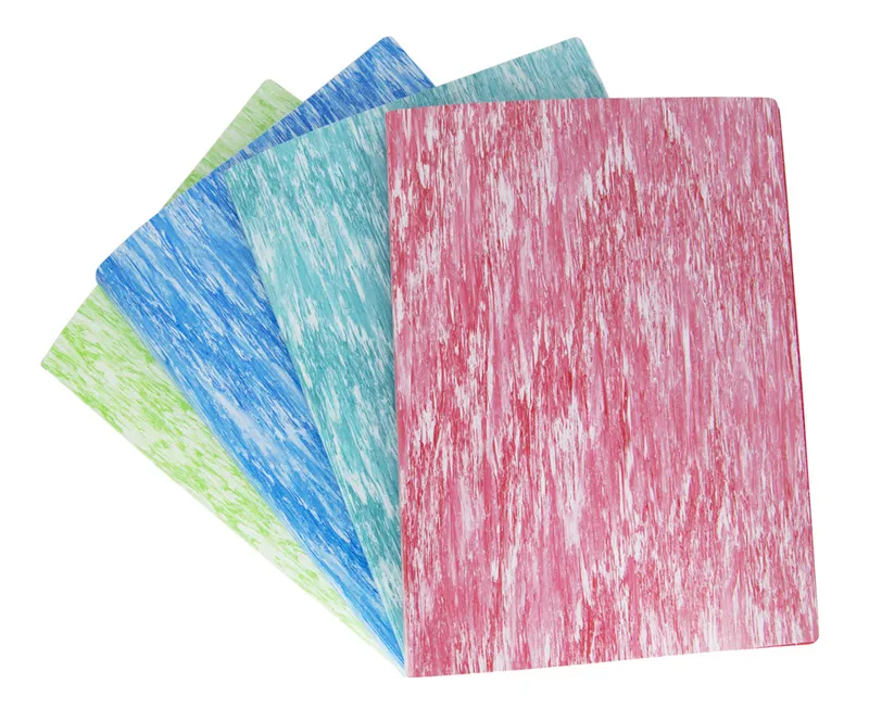 Папка с 60 прозр.вклад. Бюрократ Melange MLPV60BLUE A4 пластик 0.7мм синий