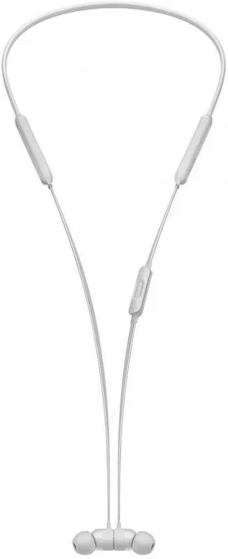 Гарнитура вкладыши Beats BeatsX серебристый глянцевый беспроводные bluetooth шейный обод (MX7W2EE/A)