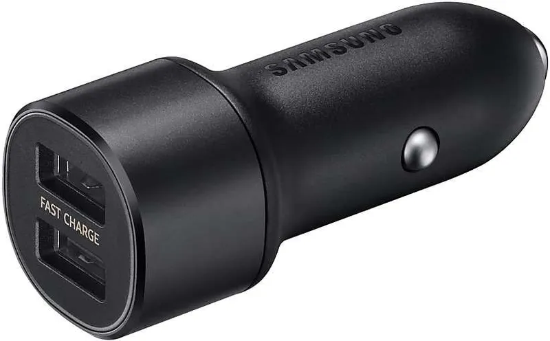 Автомобильное зар./устр. Samsung EP-L1100 2A+1.67A 2xUSB универсальное черный (EP-L1100WBEGRU)