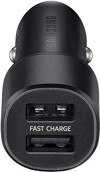 Автомобильное зар./устр. Samsung EP-L1100 2A+1.67A 2xUSB универсальное черный (EP-L1100WBEGRU)