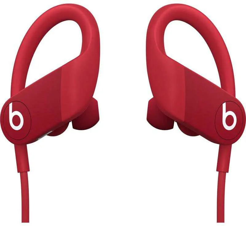 Гарнитура вкладыши Beats Powerbeats High-Performance красный беспроводные bluetooth крепление за ухом (MWNX2EE/A)