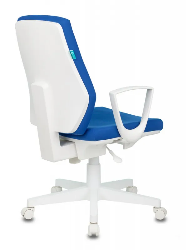 Кресло Бюрократ CH-W545/26-21 синий 26-21 (пластик белый)