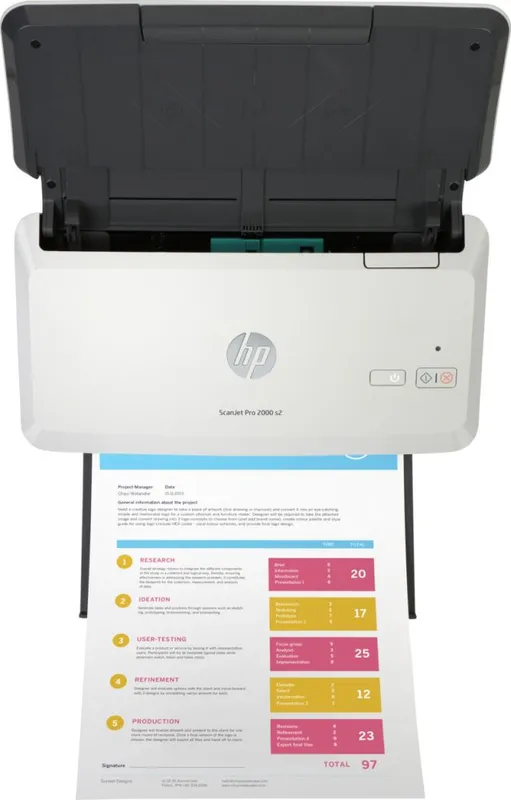 Сканер HP ScanJet Pro 2000 S2 (6FW06A)